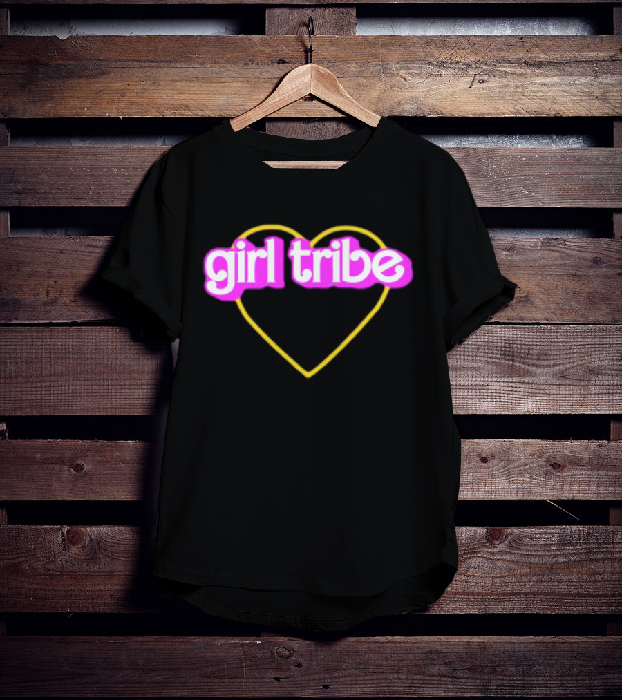 Malibu Girl Tribe Heart Neon T-Shirt