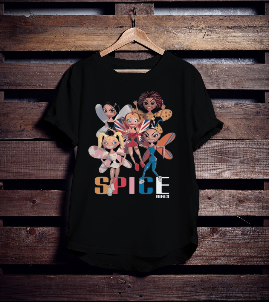 Thespicegirls Bat-Wing Fairies SPICE Girls T-Shirt
