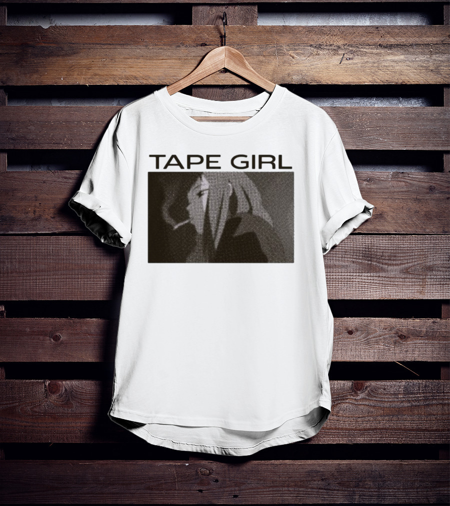 Tape Girl Anime Smoking Scene T-Shirt