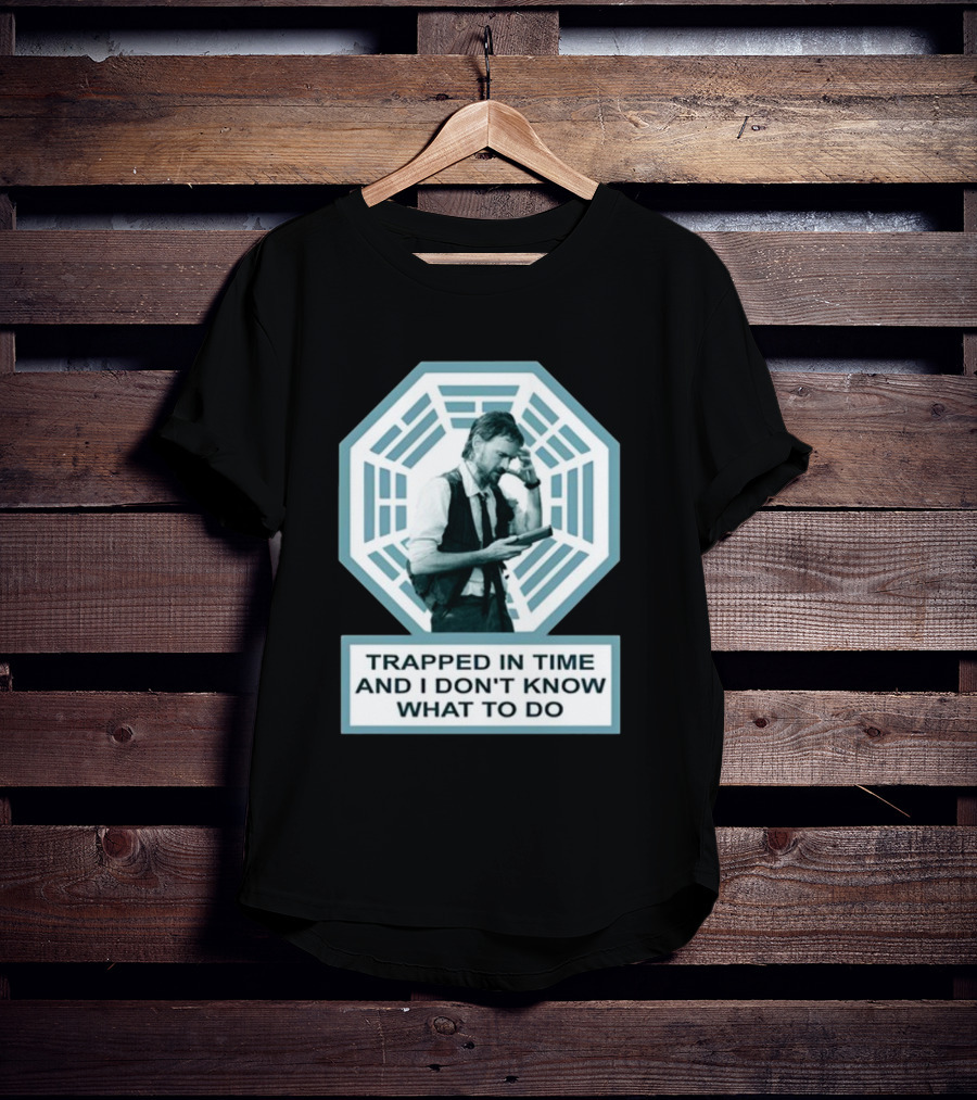 Daniel Faraday Trapped In Time Dharma Initiative Paradox Quandary T-Shirt