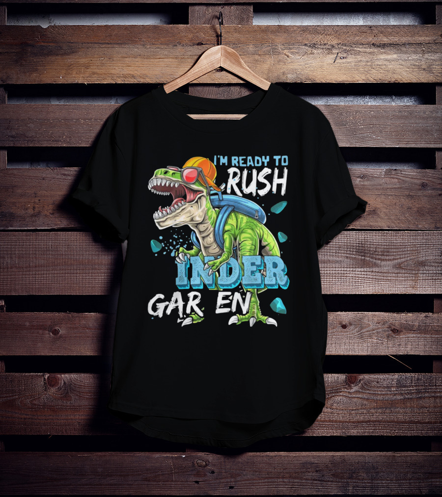 I'm Ready To Crush Kindergarten Dinosaur Adventure T-Shirt