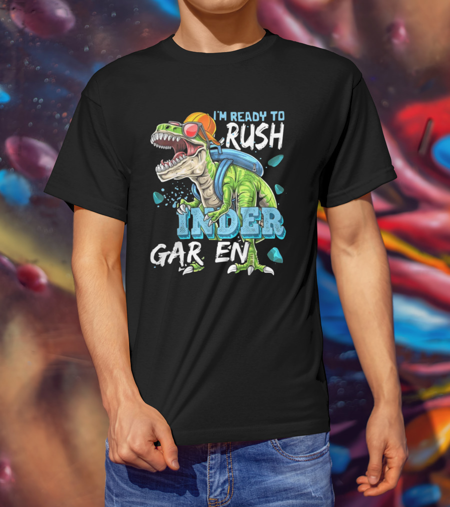 I'm Ready To Crush Kindergarten Dinosaur Adventure T-Shirt
