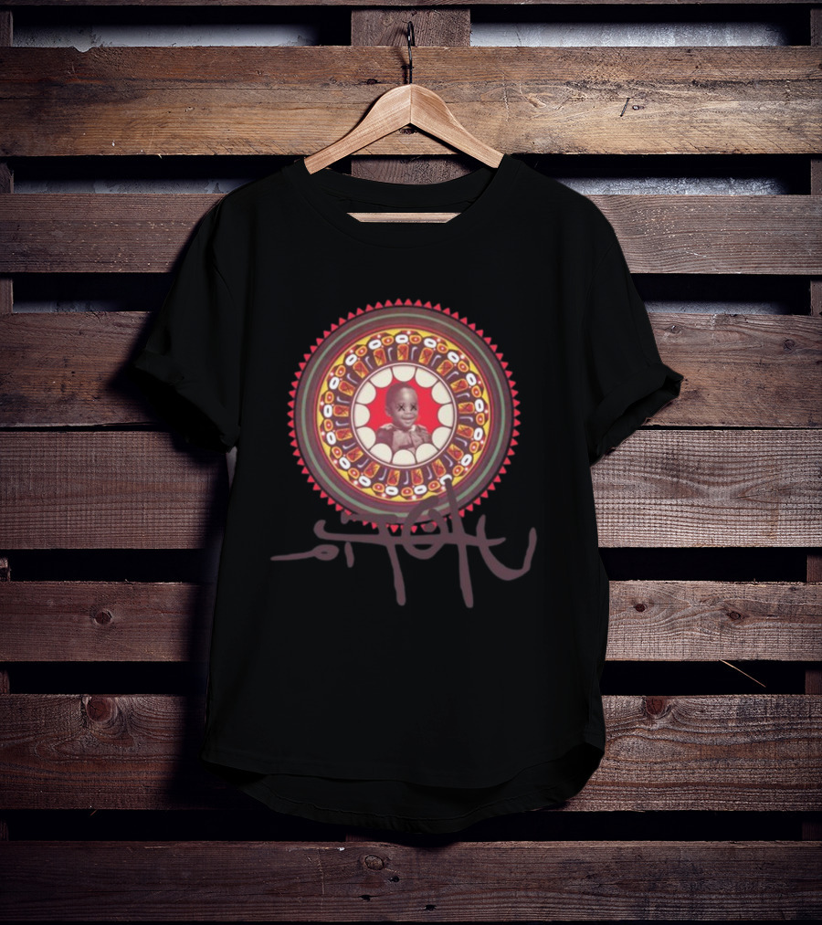 Utopia Kaws Baby Face Mandala T-Shirt