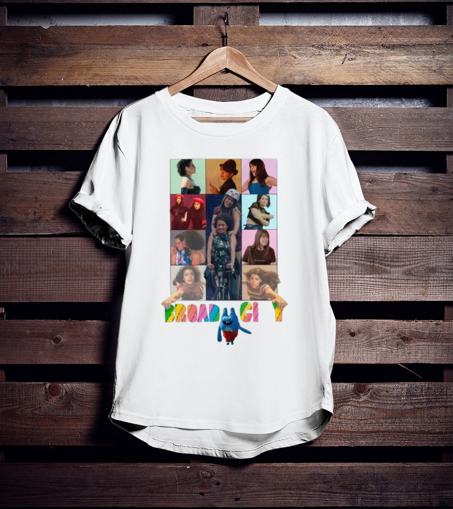Hateusednames Broad City Collage Eras Tour T-Shirt