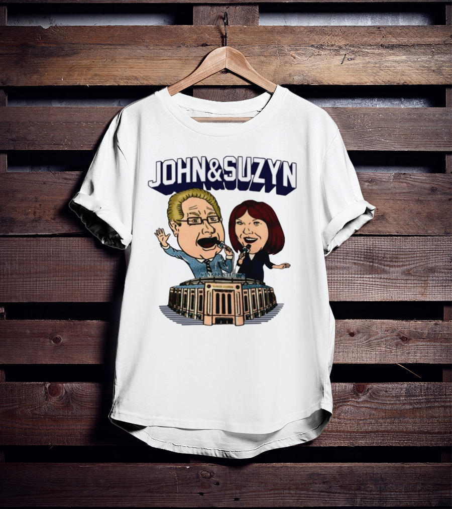 John And Suzyn Night Yankee Stadium T-Shirt