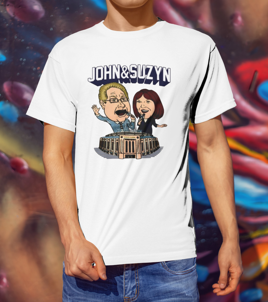 John And Suzyn Night Yankee Stadium T-Shirt