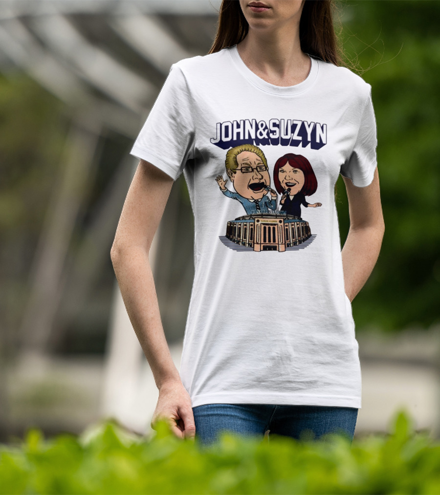 John And Suzyn Night Yankee Stadium T-Shirt