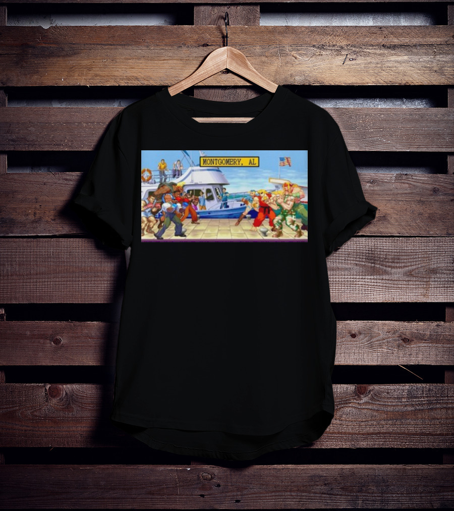 Montgomery AL Boat Dock Brawl Showdown T-Shirt