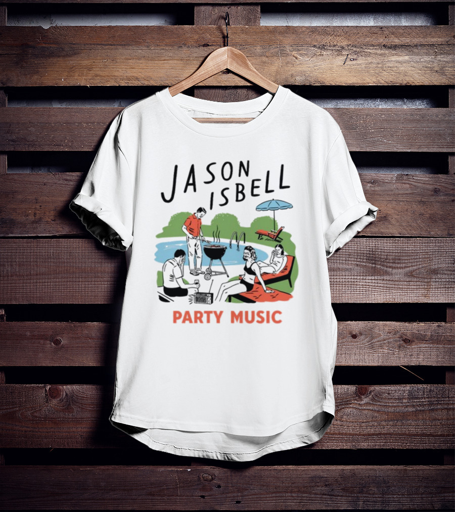 Jason Isbell Poolside Barbecue Party Music T-Shirt