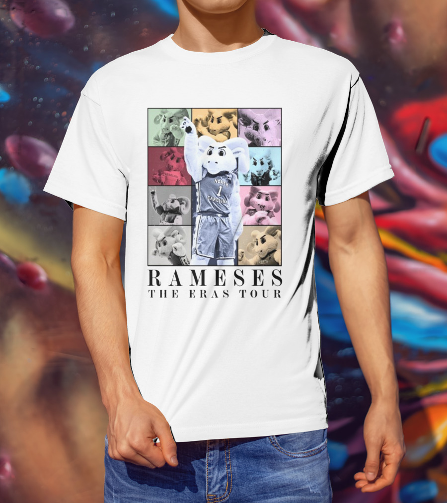 Rameses North Carolina The Eras Tour T-Shirt