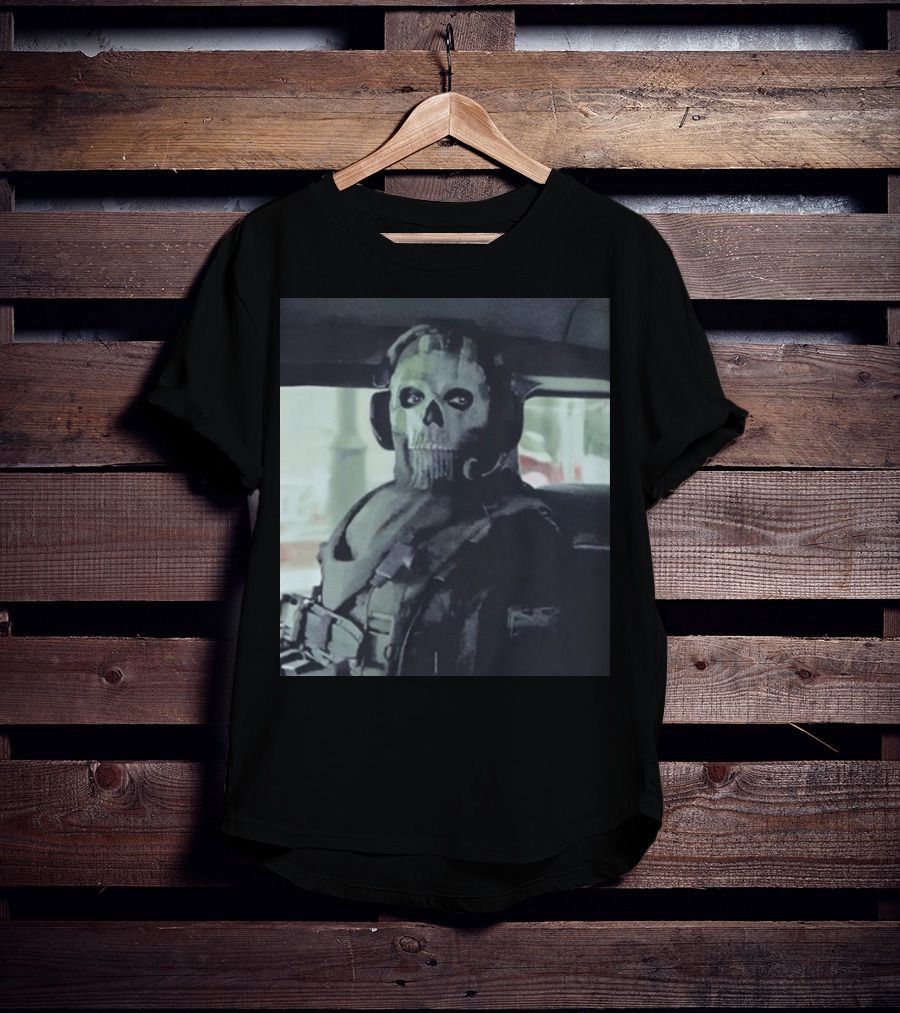 Modern Warfare II Ghost Mask Operator Stare T-Shirt
