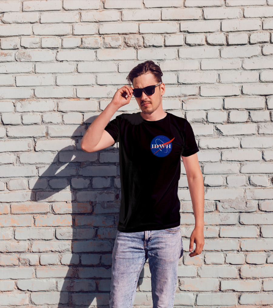 I Don't Work Here IDWH NASA T-Shirt