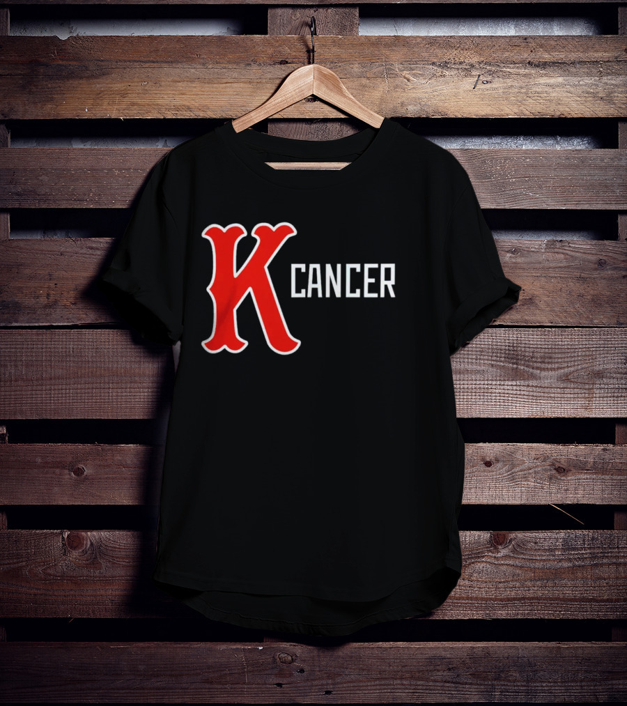 Boston Red Sox K Cancer T-Shirt