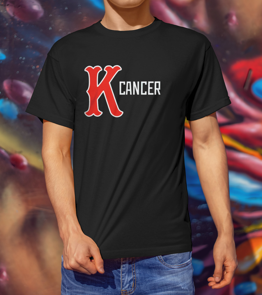 Boston Red Sox K Cancer T-Shirt