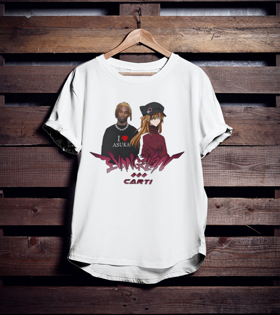 EVANGELION I ASUKA CARTI Collaboration T-Shirt