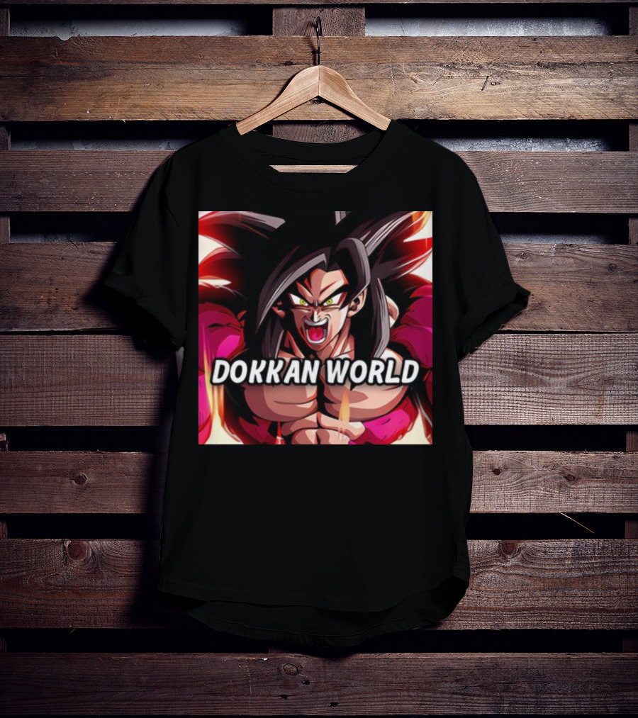 Dokkan World Super Saiyan 4 Character Burst T-Shirt