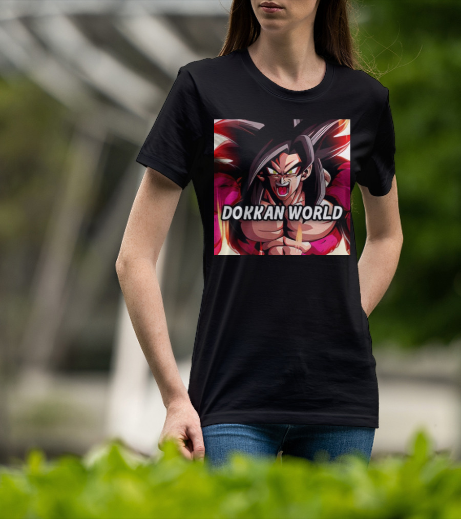 Dokkan World Super Saiyan 4 Character Burst T-Shirt