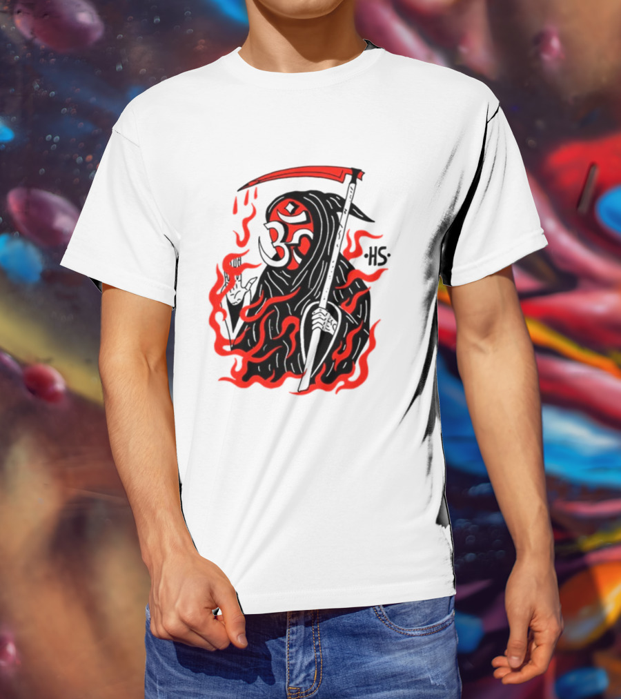Heavyslime Philadelphia HS Om Reaper Fire T-Shirt