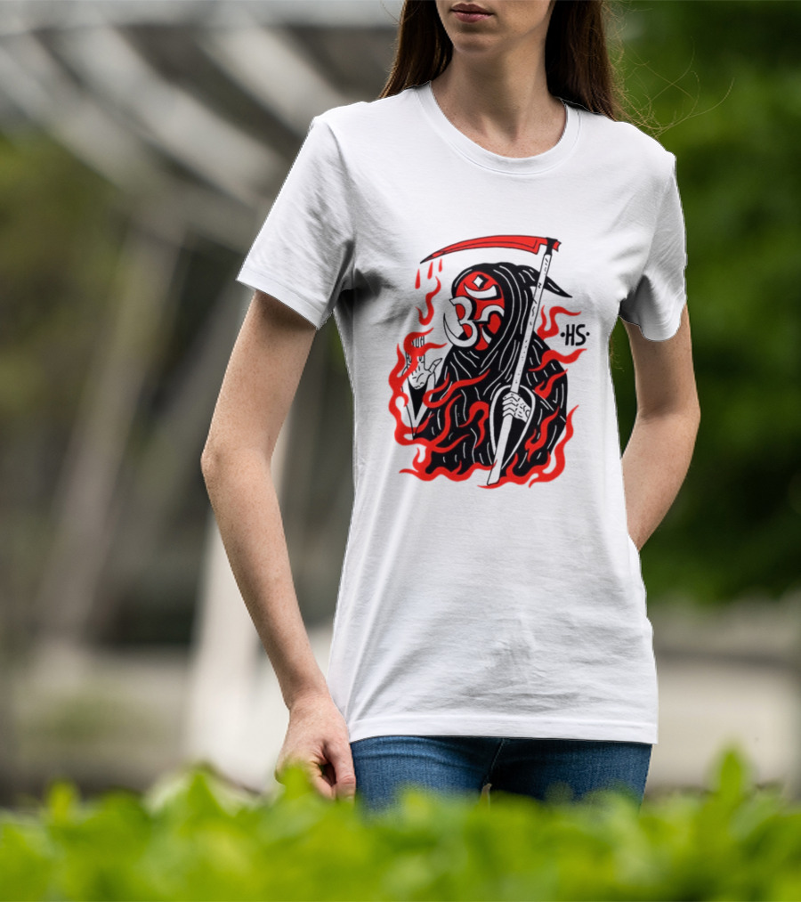 Heavyslime Philadelphia HS Om Reaper Fire T-Shirt