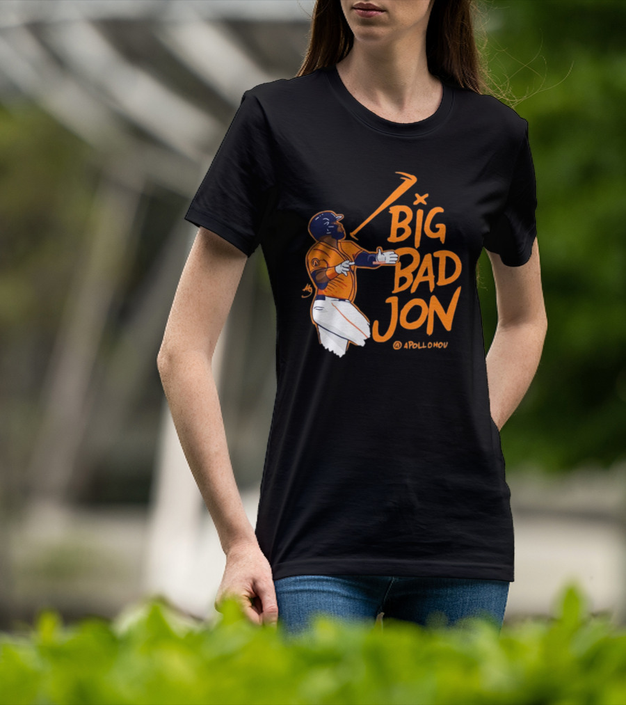 Big Bad Jon Singleton Apollo Houston Baseball Player T-Shirt