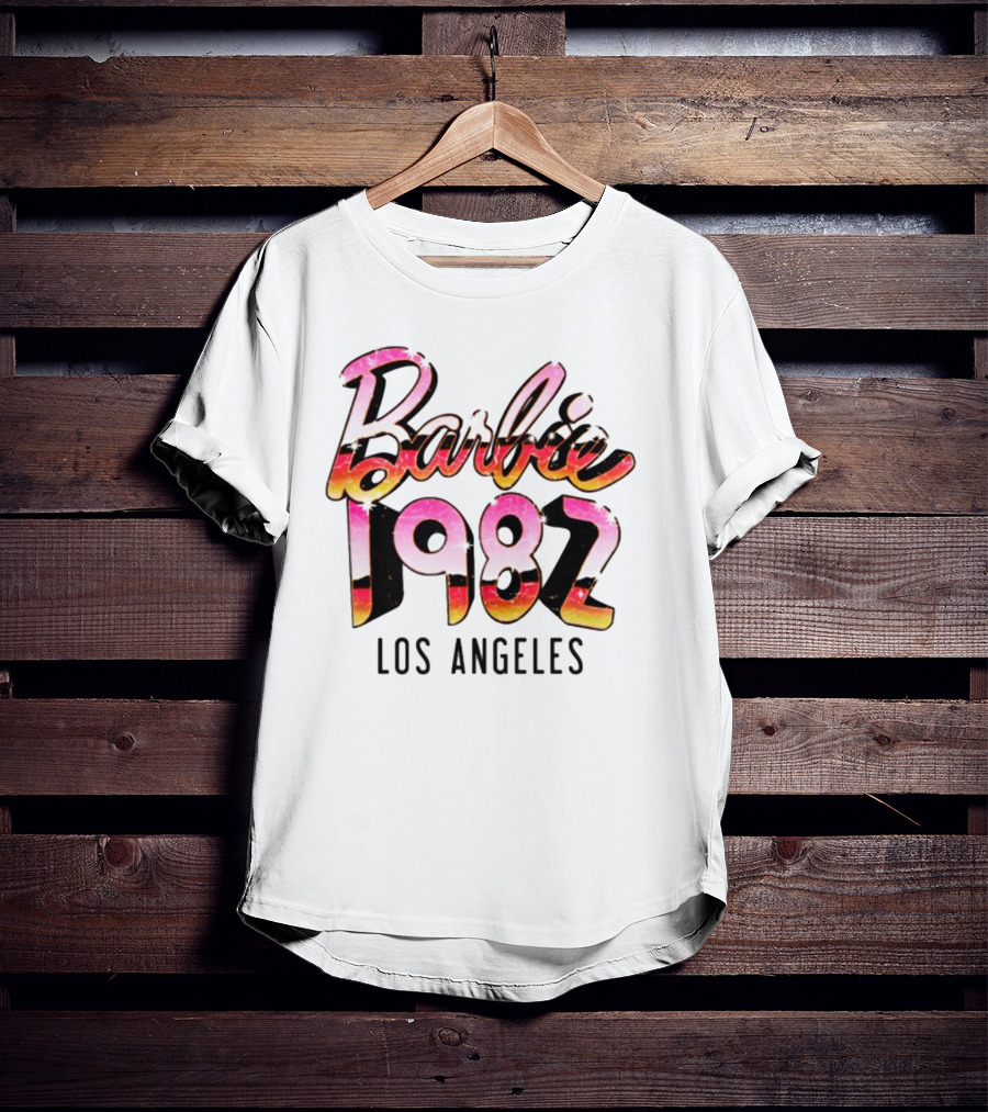 Barbie Los Angeles 1982 Retro Vibe T-Shirt