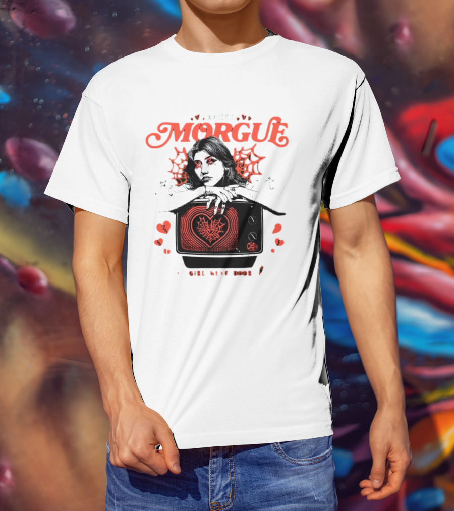 Kailee Morgue Spider Web TV Girl Next Door T-Shirt