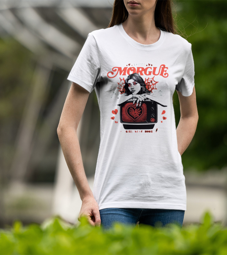 Kailee Morgue Spider Web TV Girl Next Door T-Shirt