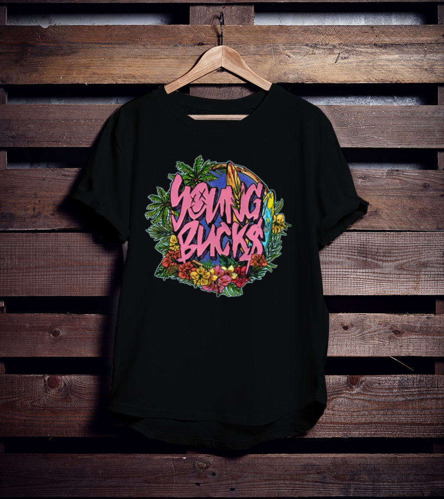 Young Bucks Maui Strong Tropical Influence T-Shirt