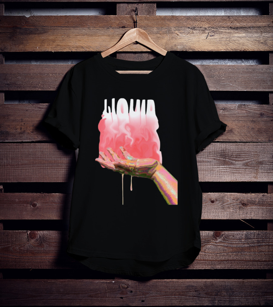 Abel Idume Unbelievably Liquid Barbie Melting Hand T-Shirt