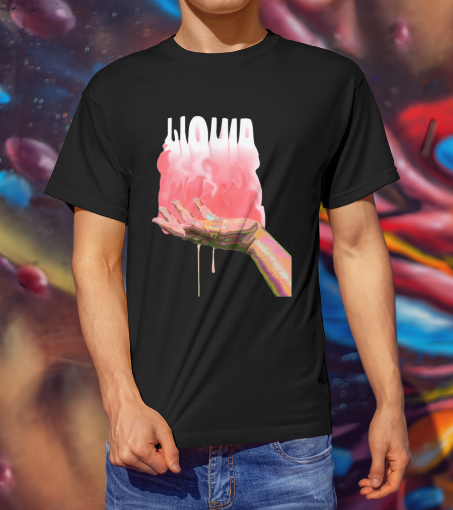 Abel Idume Unbelievably Liquid Barbie Melting Hand T-Shirt