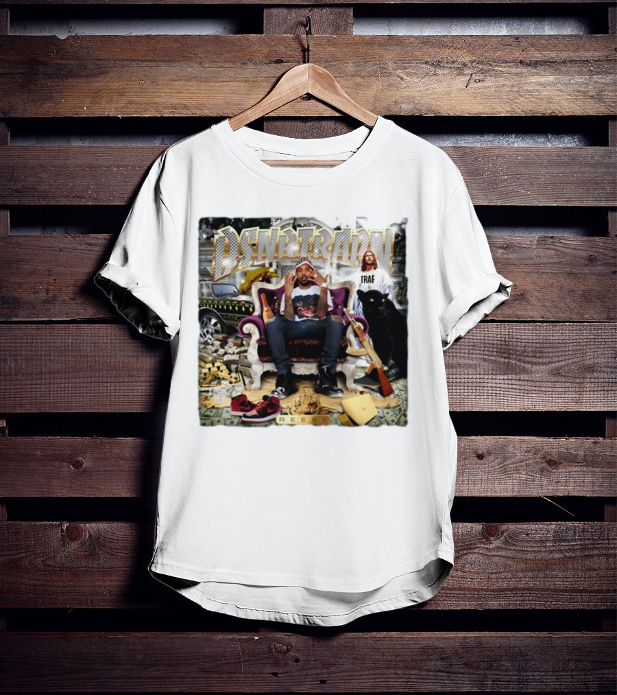 DSNRTRAPN Reese Throne Money Car Panther Rifle T-Shirt