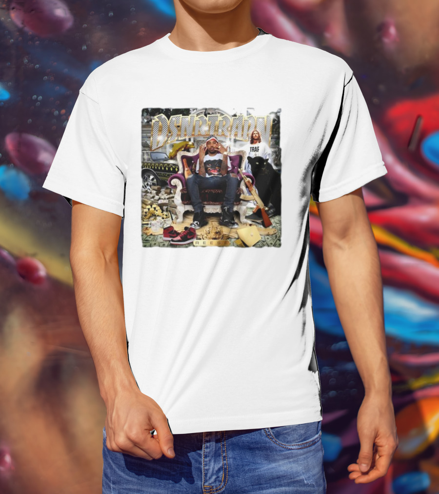 DSNRTRAPN Reese Throne Money Car Panther Rifle T-Shirt
