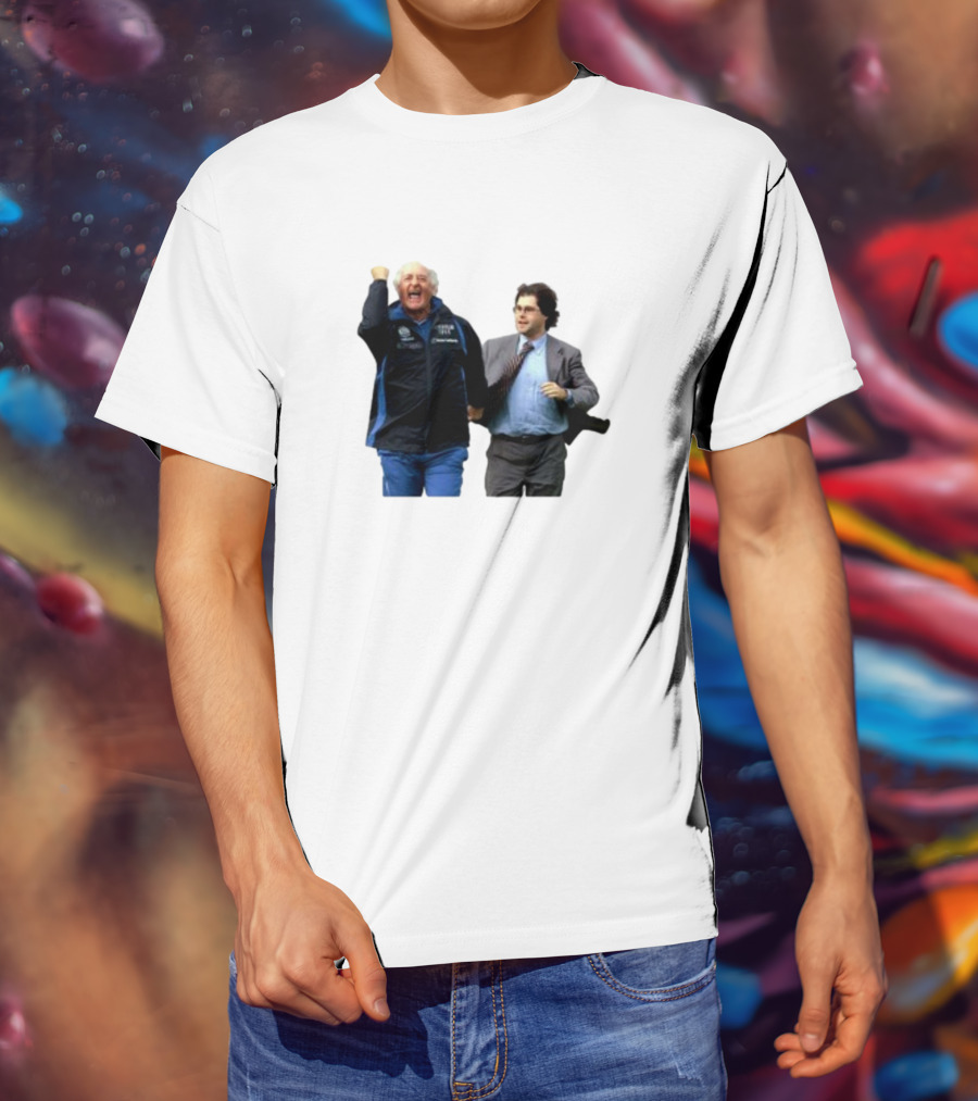 Mazzone Celebrating Sprint Brescia Atalanta Memorable Moment T-Shirt