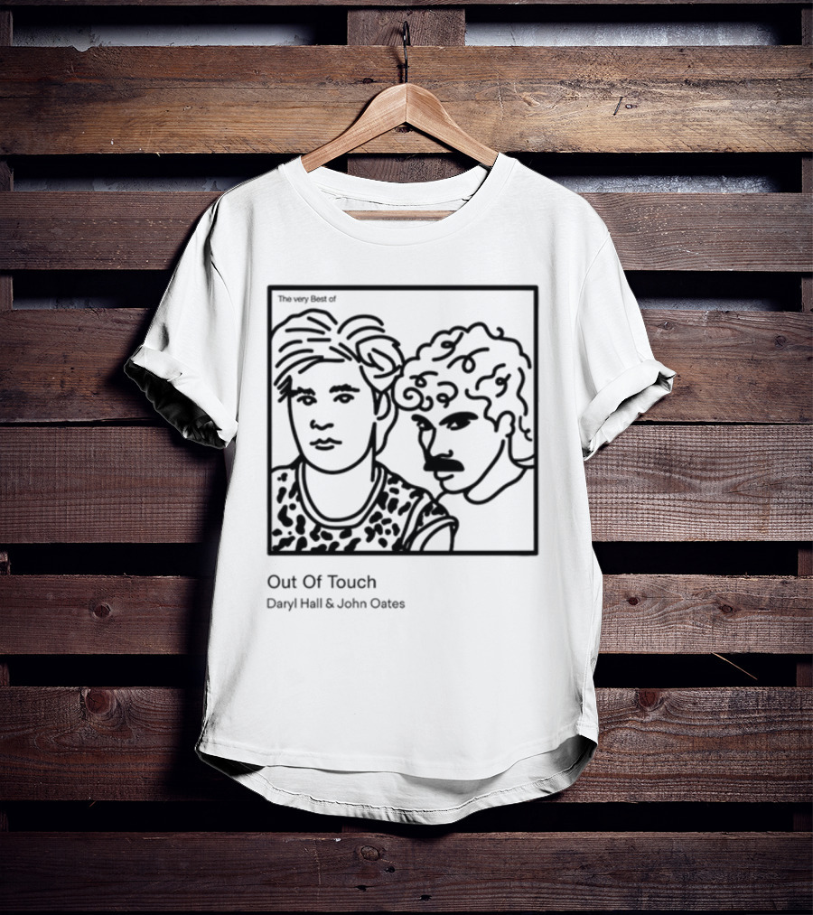 The Very Best Of Daryl Hall And John Oates Out Of Touch T-Shirt