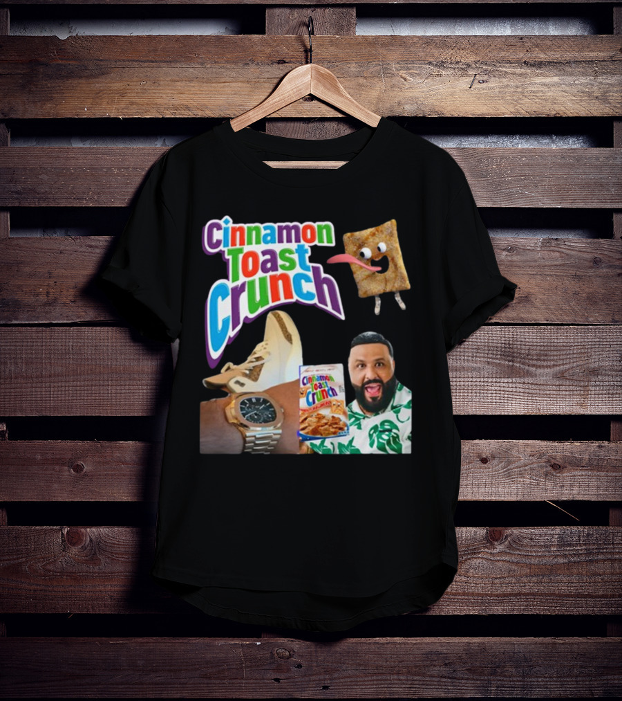 Cinnamon Toast Crunch Meme DJ Khaled Watch Sneakers Cereal T-Shirt