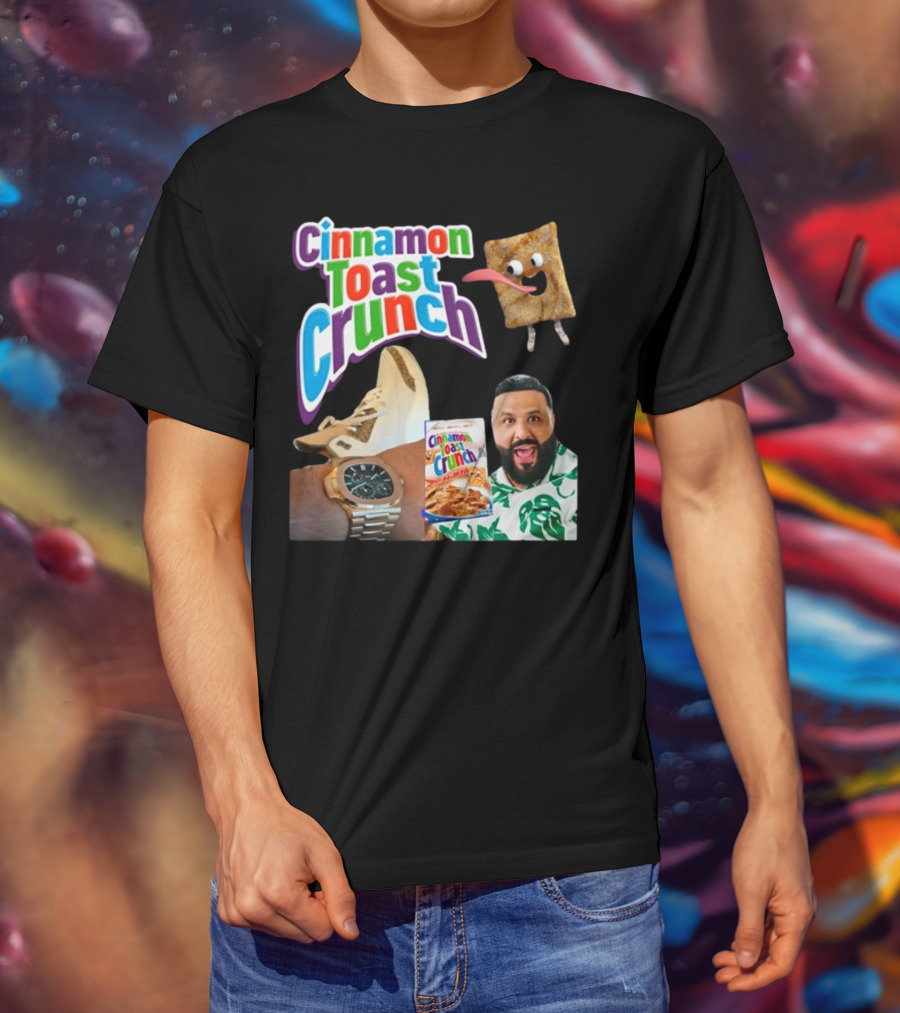 Cinnamon Toast Crunch Meme DJ Khaled Watch Sneakers Cereal T-Shirt