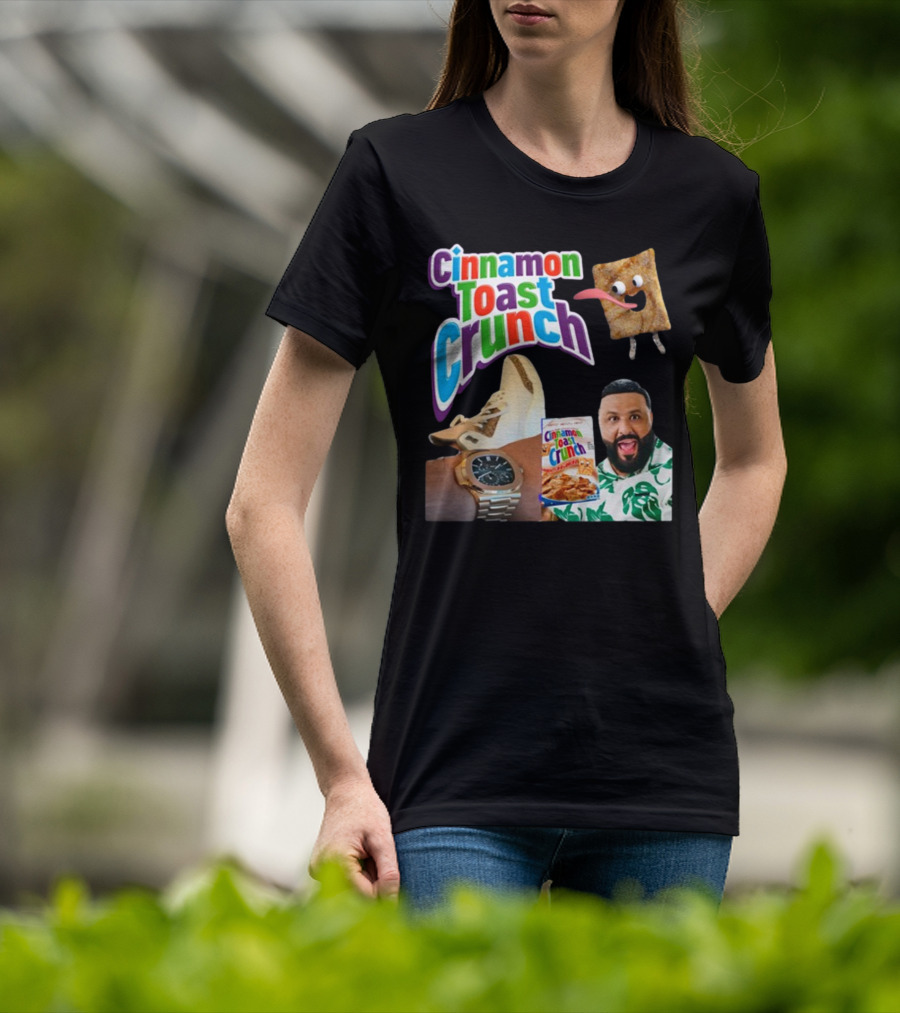Cinnamon Toast Crunch Meme DJ Khaled Watch Sneakers Cereal T-Shirt