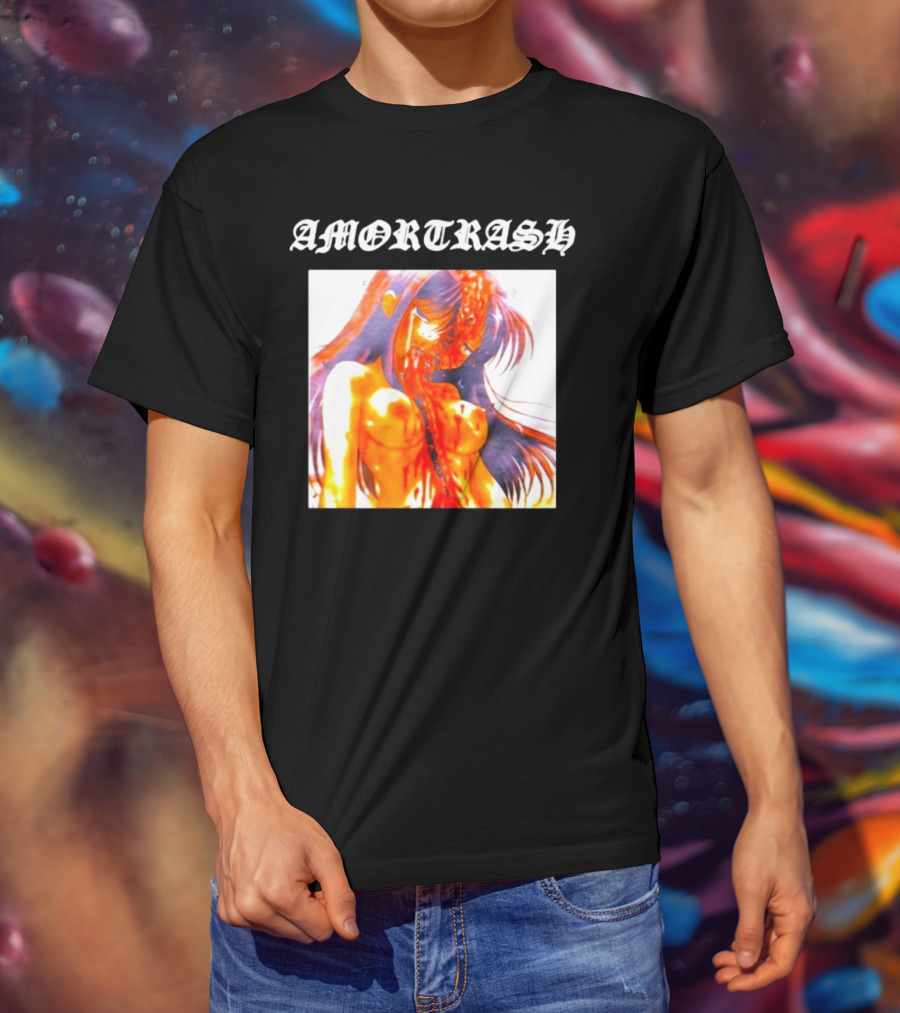 AMORTRASH Trashboy Anime Style Graphics T-Shirt