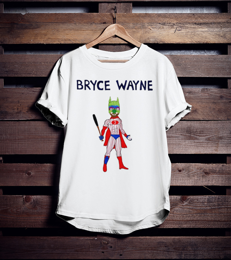 Bryce Wayne Superhero Baseball Player Costume T-Shirt