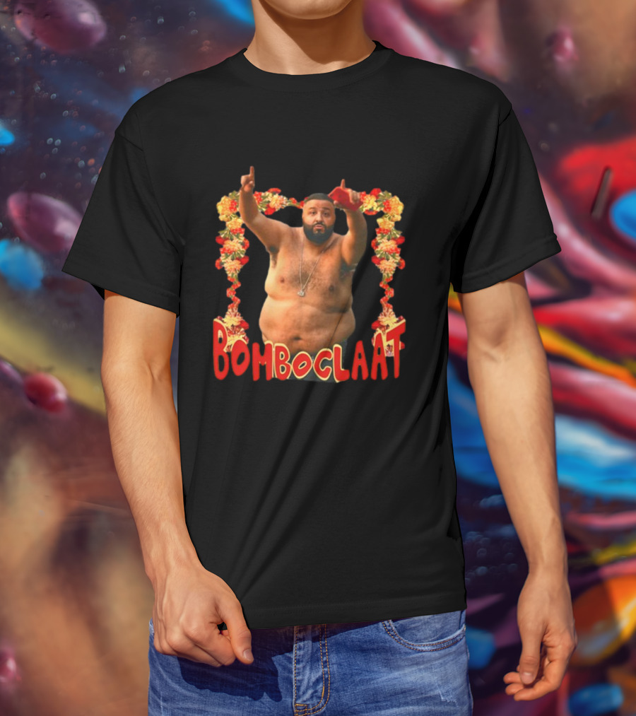 Bomboclaat DJ Khaled Floral Frame T-Shirt
