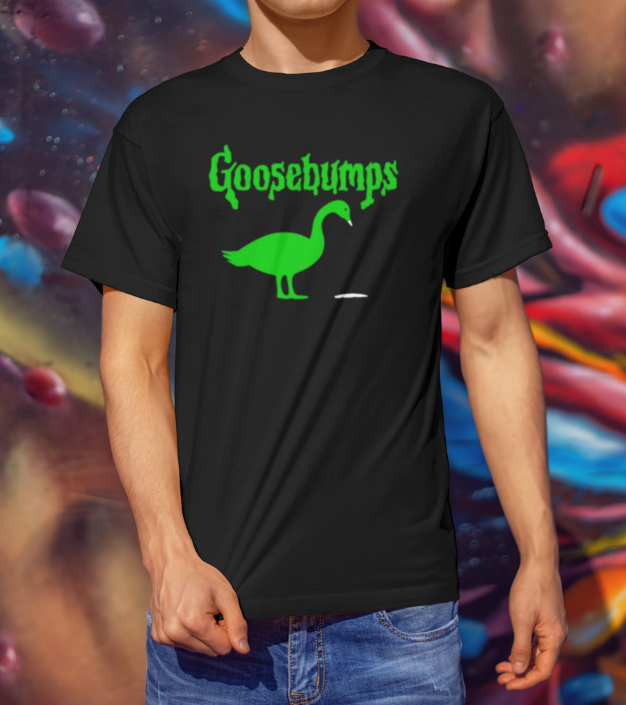Goosebumps Green Goose T-Shirt