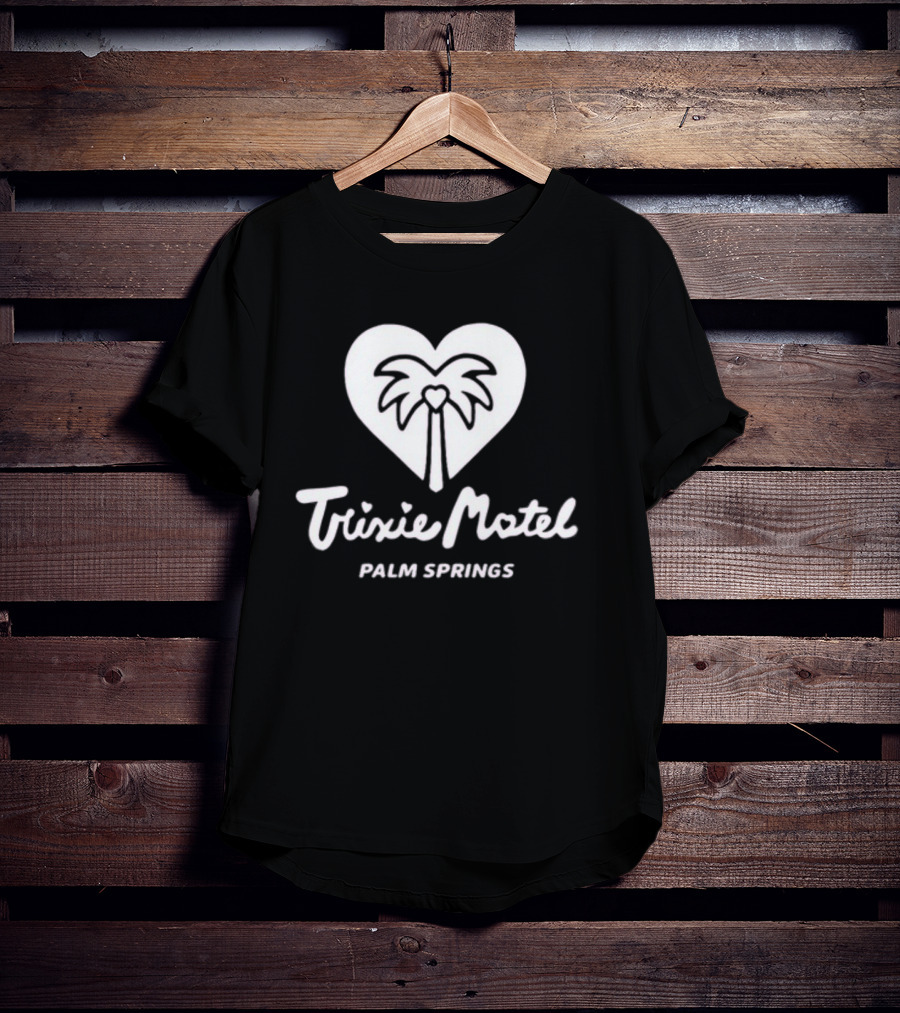 Trixie Motel Palm Springs Heart Tree T-Shirt