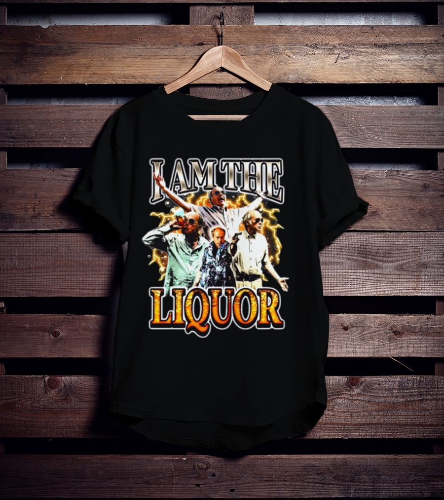 I Am The Liquor Jim Lahey Bold Expressions And Poses T-Shirt