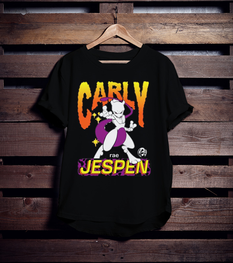 Carly Rae Jespen Mewtwo Fusion Mashup T-Shirt