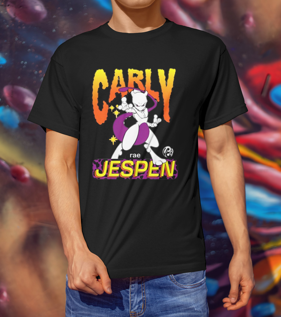 Carly Rae Jespen Mewtwo Fusion Mashup T-Shirt