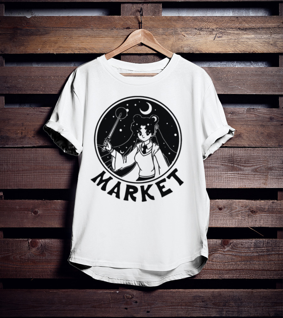 Marketstudios Usagi Moonlit Magic Market T-Shirt