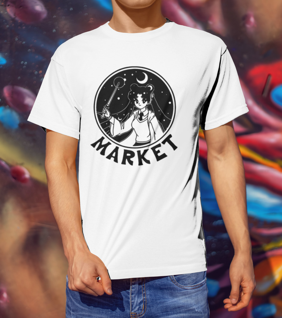 Marketstudios Usagi Moonlit Magic Market T-Shirt