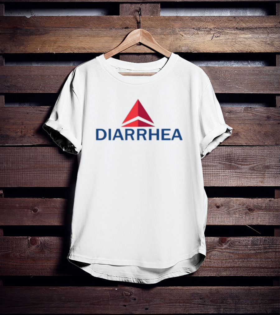 Shitheadsteve Diarrhea Airlines Delta T-Shirt