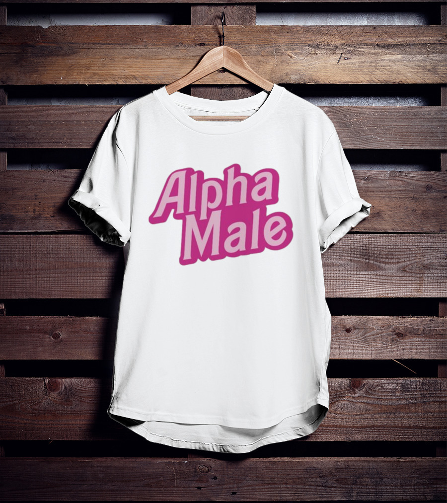 Alpha Male Barbie Pink T-Shirt