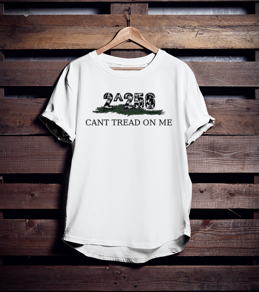 2256 Can't Tread On Me Grass T-Shirt
